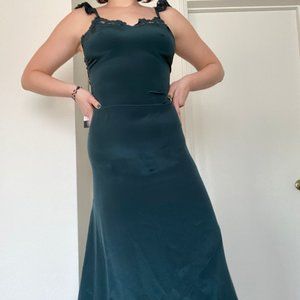 NWT Stone Cold Fox Formal Teal Maxi Dress